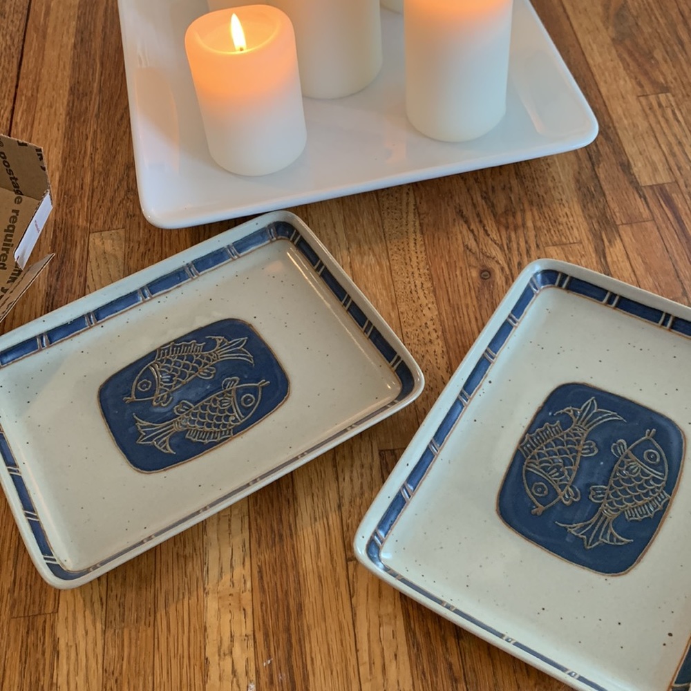 Pisces lovers will adore these snack plates.